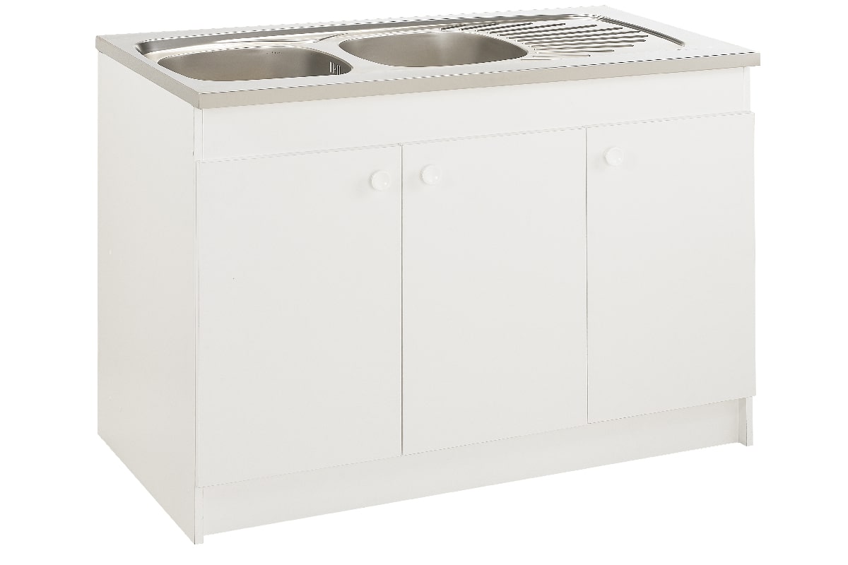 meuble sous evier primo 3 portes